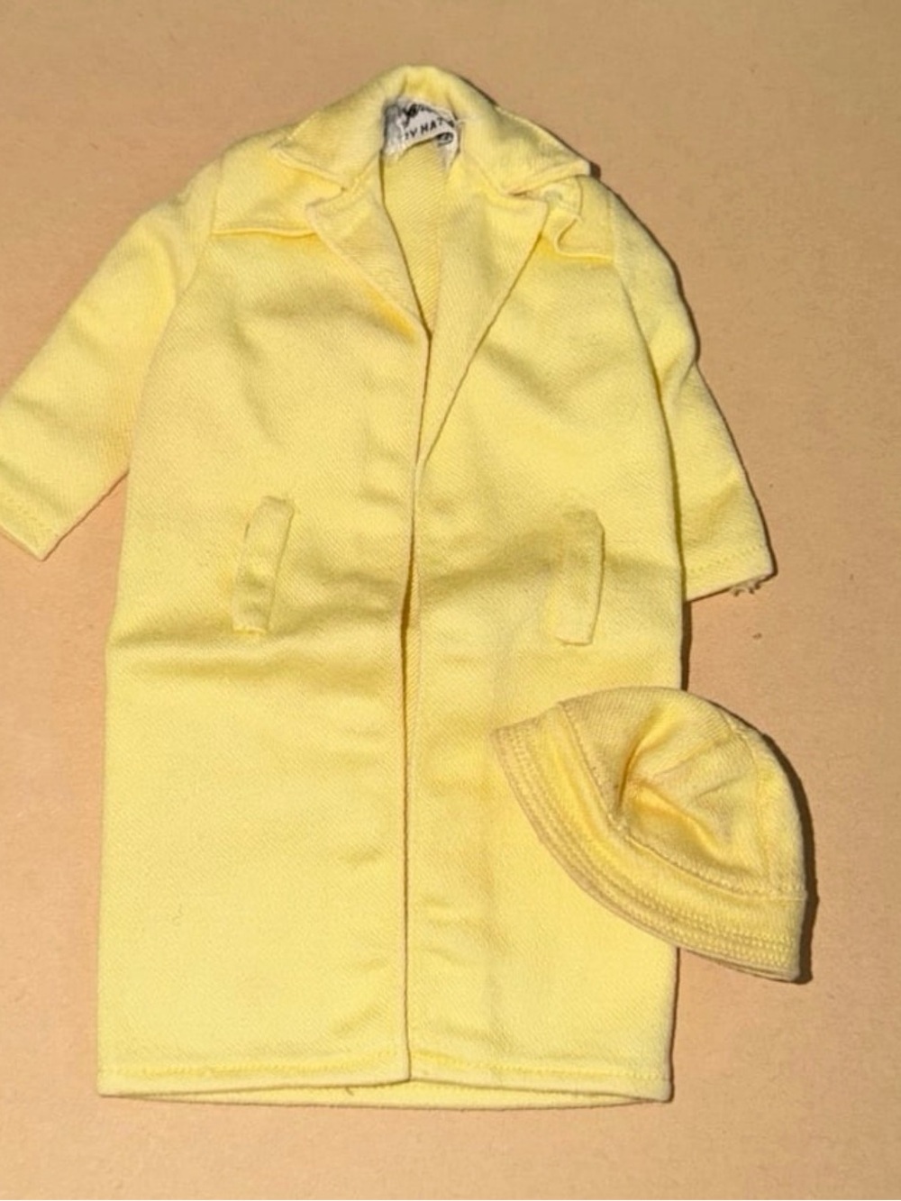 Vintage Barbie "Stormy Weather" Raincoat with Matching Hat - Minty